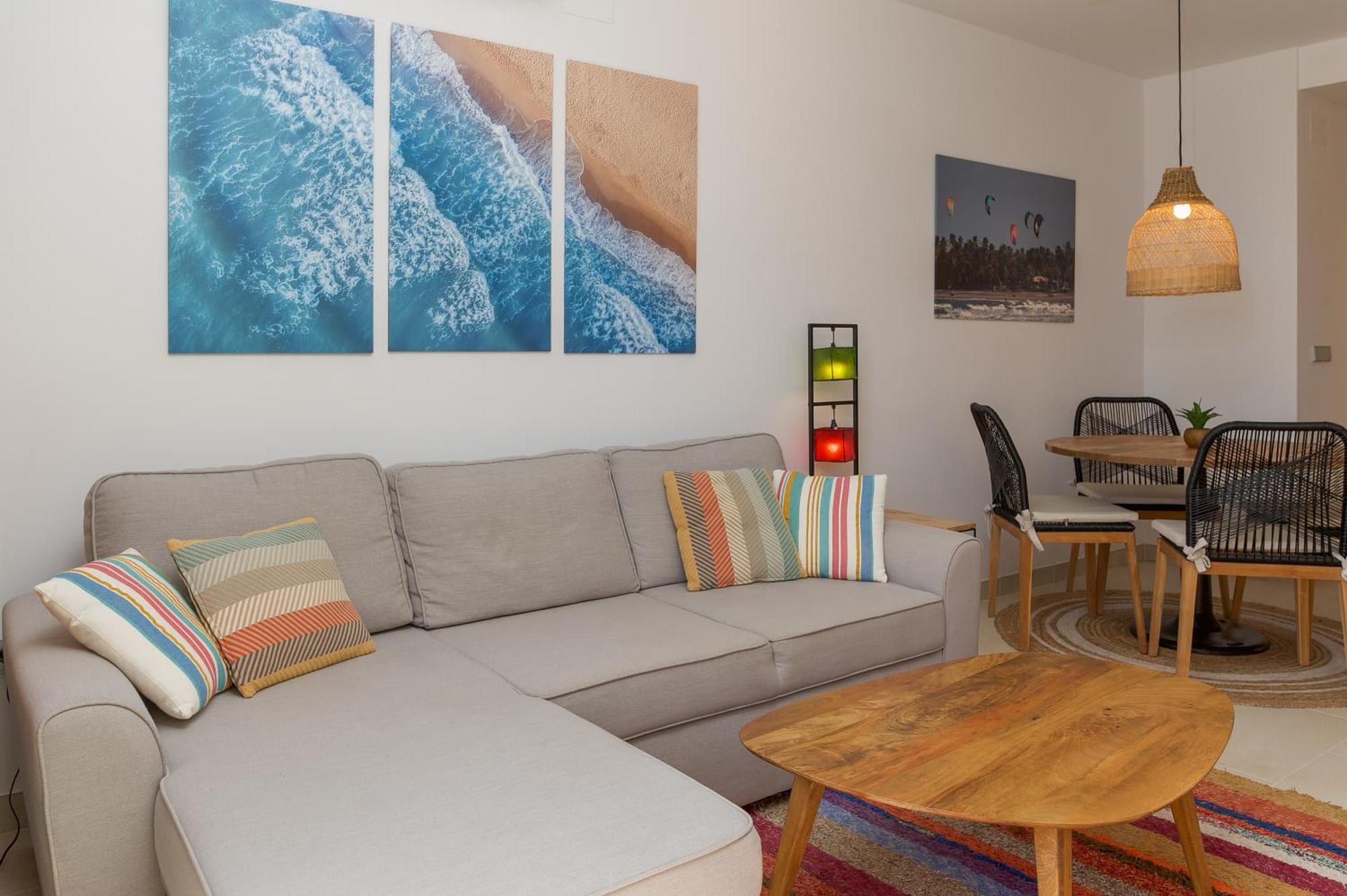 Deja Blue - Tarifa Rent Modern Penthouse Exterior foto
